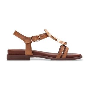 Hispanitas pour femme. HV264765 Sandales Bali marron (40), Cuir, Plat, 1 à 3 cm, Boucle, Casuel - Publicité Hispanitas pour femme. HV264765 Sandales Bali marron (40), Cuir, Plat, 1 à 3 cm, Boucle, Casuel - Publicité
