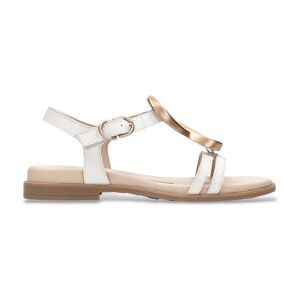 Hispanitas pour femme. HV264765 Sandales Bali blanc cassé (40), Cuir, Plat, 1 à 3 cm, Boucle, Casuel - Publicité Hispanitas pour femme. HV264765 Sandales Bali blanc cassé (40), Cuir, Plat, 1 à 3 cm, Boucle, Casuel - Publicité