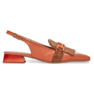Hispanitas pour femme. CHV253817 Chaussures en cuir corail Dali (36), 1 à 3 cm, 3 à 5 cm, Aucun, Boucle, Casuel, Orange - Publicité Hispanitas pour femme. CHV253817 Chaussures en cuir corail Dali (36), 1 à 3 cm, 3 à 5 cm, Aucun, Boucle, Casuel, Orange - Publicité