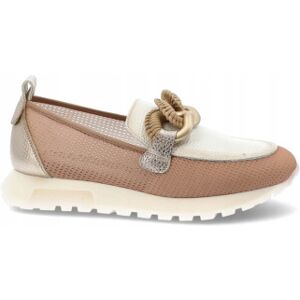 Hispanitas pour femme. HV264834 Baskets Oregon blanc cassé (38), Marron, Plat, Aucun, Casuel - Publicité Hispanitas pour femme. HV264834 Baskets Oregon blanc cassé (38), Marron, Plat, Aucun, Casuel - Publicité