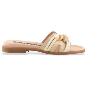 Hispanitas pour femme. HV264683 Sandales beige Bali (40), Cuir, Plat, 1 à 3 cm, Aucun, Casuel - Publicité Hispanitas pour femme. HV264683 Sandales beige Bali (40), Cuir, Plat, 1 à 3 cm, Aucun, Casuel - Publicité