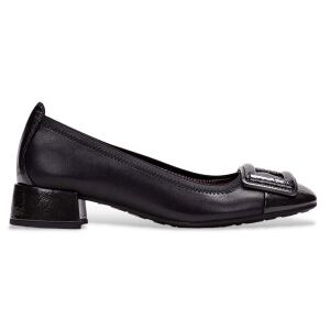 Hispanitas pour femme. HI254318 Chaussures en cuir noir Oporto (38), 3 à 5 cm, Aucun, Casuel - Publicité Hispanitas pour femme. HI254318 Chaussures en cuir noir Oporto (38), 3 à 5 cm, Aucun, Casuel - Publicité