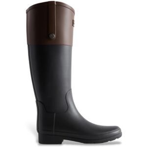 Hunter pour femme. FRW0023252 Bottes cavalières noires (37), Plat, Aucun, Casuel - Publicité Hunter pour femme. FRW0023252 Bottes cavalières noires (37), Plat, Aucun, Casuel - Publicité