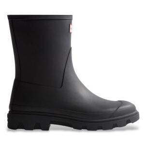 Hunter pour femme. FRU0002251 Bottines Downpour noires (40), Plat, Aucun, Casuel - Publicité Hunter pour femme. FRU0002251 Bottines Downpour noires (40), Plat, Aucun, Casuel - Publicité