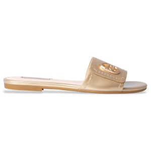 Liu Jo pour femme. SA6127EX02904178 Sandales Sandy03 or (36), Doré, Plat, 1 à 3 cm, Aucun, Casuel - Publicité Liu Jo pour femme. SA6127EX02904178 Sandales Sandy03 or (36), Doré, Plat, 1 à 3 cm, Aucun, Casuel - Publicité