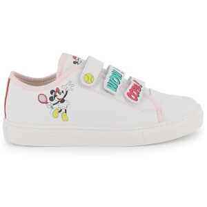 Marc Jacobs pour fille. W60824 Baskets Disney blanc (26), Plat, Lacets, Casuel, mode enfantine - Publicité Marc Jacobs pour fille. W60824 Baskets Disney blanc (26), Plat, Lacets, Casuel, mode enfantine - Publicité
