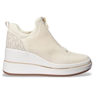 Michael Kors pour femme. 43R6EMFP3D Emmy Mesh Zip-up Vanilla Sneakers (40), Beige, 3 à 5 cm, Fermeture éclair, Casuel - Publicité Michael Kors pour femme. 43R6EMFP3D Emmy Mesh Zip-up Vanilla Sneakers (40), Beige, 3 à 5 cm, Fermeture éclair, Casuel - Publicité
