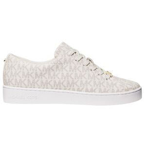Michael Kors pour femme. 43R4KTFS1B Baskets Keaton avec logo beige (37), Plat, Lacets, Casuel - Publicité Michael Kors pour femme. 43R4KTFS1B Baskets Keaton avec logo beige (37), Plat, Lacets, Casuel - Publicité