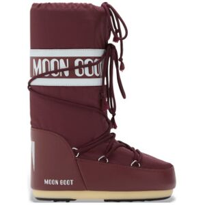 Moon Boot unisex. 80D1400440 Bottes Icon en nylon marron (35/38), Plat, Lacets, Casuel, Grenat - Publicité Moon Boot unisex. 80D1400440 Bottes Icon en nylon marron (35/38), Plat, Lacets, Casuel, Grenat - Publicité