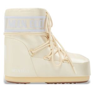 Moon Boot pour femme. 80D1409660 Bottines Icon Low Pearly Beige (39/41), Plat, Lacets, Casuel - Publicité Moon Boot pour femme. 80D1409660 Bottines Icon Low Pearly Beige (39/41), Plat, Lacets, Casuel - Publicité