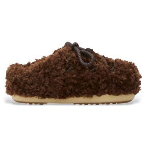 Moon Boot pour femme. 80D1470080 Sabots Evx Curly marron (35/36), Plat, Aucun, Casuel - Publicité Moon Boot pour femme. 80D1470080 Sabots Evx Curly marron (35/36), Plat, Aucun, Casuel - Publicité
