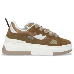 NO NAME pour femme. RNFCSR0 Pantoufles en cuir taupe Nollie (40), Marron, 3 à 5 cm, Lacets, Casuel - Publicité NO NAME pour femme. RNFCSR0 Pantoufles en cuir taupe Nollie (40), Marron, 3 à 5 cm, Lacets, Casuel - Publicité