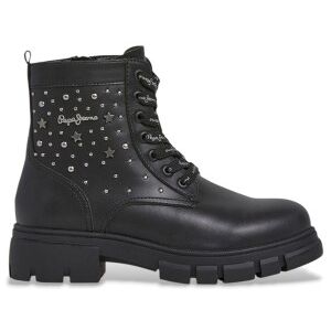 Pepe Jeans pour fille. PGS500008 Bottines Lilli Life (34), Noir, Plat, Fermeture éclair, Casuel, mode enfantine - Publicité Pepe Jeans pour fille. PGS500008 Bottines Lilli Life (34), Noir, Plat, Fermeture éclair, Casuel, mode enfantine - Publicité