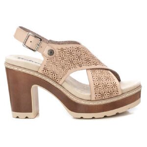 Refresh pour femme. 17278002-BEIGE Sandales 172780 beige (35), 8 à 10 cm, Boucle, Casuel - Publicité Refresh pour femme. 17278002-BEIGE Sandales 172780 beige (35), 8 à 10 cm, Boucle, Casuel - Publicité