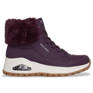 Skechers pour femme. 167274 Bottines Uno Rugged Fall Air lilas (36), 3 à 5 cm, Lacets, Casuel, Violet - Publicité Skechers pour femme. 167274 Bottines Uno Rugged Fall Air lilas (36), 3 à 5 cm, Lacets, Casuel, Violet - Publicité