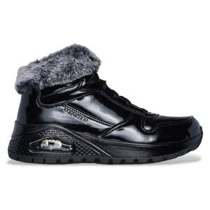 Skechers pour femme. 168126 Bottines Uno Rugged Fiesty Winter noir (38), Plat, Lacets, Casuel - Publicité Skechers pour femme. 168126 Bottines Uno Rugged Fiesty Winter noir (38), Plat, Lacets, Casuel - Publicité