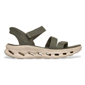 Skechers pour femme. 141269 Chaussures à enfiler Go Walk Glide Step 2.0 Ella sandales vert olive (41), Plat, 1 à 3 cm, Velcro, Casuel - Publicité Skechers pour femme. 141269 Chaussures à enfiler Go Walk Glide Step 2.0 Ella sandales vert olive (41), Plat, 1 à 3 cm, Velcro, Casuel - Publicité