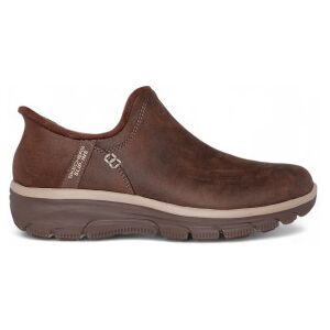 Skechers pour femme. 167872 Easy Going Modern Leather Sneakers brown (39), Cuir, Marron, Plat, Aucun, Casuel - Publicité Skechers pour femme. 167872 Easy Going Modern Leather Sneakers brown (39), Cuir, Marron, Plat, Aucun, Casuel - Publicité