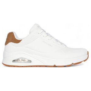 Skechers pour homme. 183004 Uno Suited On Air Sneakers white (42), Blanc, Plat, Lacets, Casuel - Publicité Skechers pour homme. 183004 Uno Suited On Air Sneakers white (42), Blanc, Plat, Lacets, Casuel - Publicité