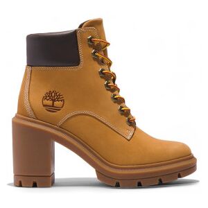 Timberland pour femme. TB0A5Y5R2311 Bottines en cuir Allington Heights marron (40), 5 à 8 cm, Lacets, Casuel - Publicité Timberland pour femme. TB0A5Y5R2311 Bottines en cuir Allington Heights marron (40), 5 à 8 cm, Lacets, Casuel - Publicité