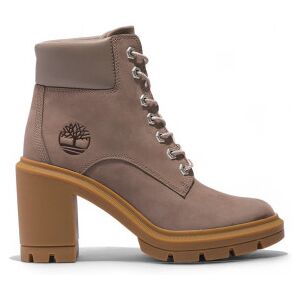 Timberland pour femme. TB0A5Y6Z9291 Bottines en cuir Allington Heights taupe (40), 5 à 8 cm, Lacets, Casuel - Publicité Timberland pour femme. TB0A5Y6Z9291 Bottines en cuir Allington Heights taupe (40), 5 à 8 cm, Lacets, Casuel - Publicité