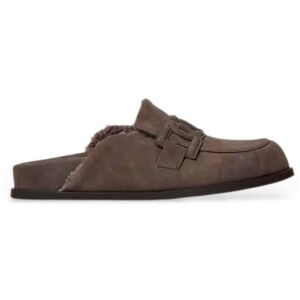 Twinset pour femme. 252TCP210 Sabots Sbot marron (36), Plat, Aucun, Casuel - Publicité Twinset pour femme. 252TCP210 Sabots Sbot marron (36), Plat, Aucun, Casuel - Publicité