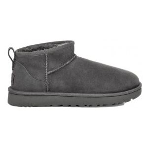 UGG pour femme. 1116109 Bottines en cuir Classic Ultra Mini gris (38), Plat, Casuel - Publicité UGG pour femme. 1116109 Bottines en cuir Classic Ultra Mini gris (38), Plat, Casuel - Publicité