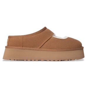 UGG pour femme. 1167612 Mary jane Bea pantoufles en cuir marron (37), Plat, Aucun, Casuel - Publicité UGG pour femme. 1167612 Mary jane Bea pantoufles en cuir marron (37), Plat, Aucun, Casuel - Publicité