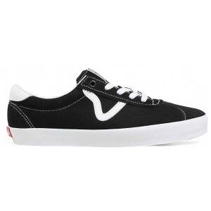 Vans pour femme. VN000CQRBZW1 Baskets Sport Low en cuir noir (37), Plat, Lacets, Casuel - Publicité Vans pour femme. VN000CQRBZW1 Baskets Sport Low en cuir noir (37), Plat, Lacets, Casuel - Publicité