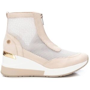 Xti pour femme. 14104301-BEIGE Baskets 141043 Beige -Hauteur du talon 7cm (38), Tissu, 5 à 8 cm, Fermeture éclair, Casuel - Publicité Xti pour femme. 14104301-BEIGE Baskets 141043 Beige -Hauteur du talon 7cm (38), Tissu, 5 à 8 cm, Fermeture éclair, Casuel - Publicité