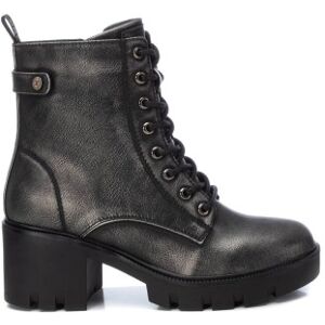 Xti pour femme. 14298302-PLOMO Bottines 142983 argent (39), Argenté, 5 à 8 cm, Lacets, Fermeture éclair, Casuel - Publicité Xti pour femme. 14298302-PLOMO Bottines 142983 argent (39), Argenté, 5 à 8 cm, Lacets, Fermeture éclair, Casuel - Publicité