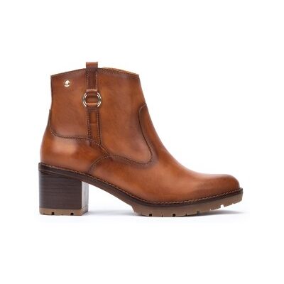 Pikolinos pour femme. W7H-8817 Bottines en cuir Llanes marron (36), 5 à 8 cm, Fermeture éclair, Casuel - Publicité Pikolinos pour femme. W7H-8817 Bottines en cuir Llanes marron (36), 5 à 8 cm, Fermeture éclair, Casuel - Publicité
