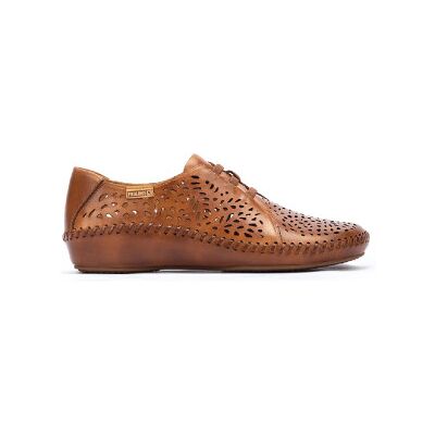 Pikolinos pour femme. 655-4783 P.Vallarta chaussures en cuir marron (40), Plat, Lacets, Casuel - Publicité Pikolinos pour femme. 655-4783 P.Vallarta chaussures en cuir marron (40), Plat, Lacets, Casuel - Publicité