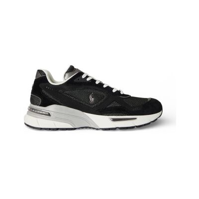Polo Ralph Lauren pour homme. 809P07293003 Chaussures Trackster 275 noir (41), Cuir, Plat, Lacets, Casuel - Publicité Polo Ralph Lauren pour homme. 809P07293003 Chaussures Trackster 275 noir (41), Cuir, Plat, Lacets, Casuel - Publicité