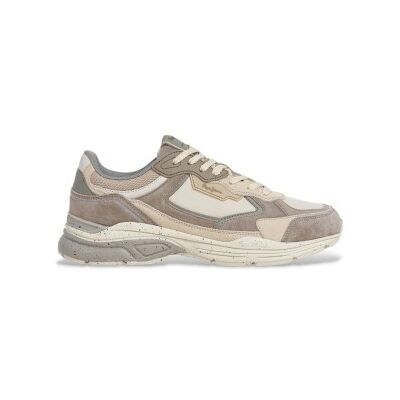 Pepe Jeans pour homme. PMS600007 Chaussures en cuir Dave Earth beiges (41), Plat, Lacets, Casuel - Publicité Pepe Jeans pour homme. PMS600007 Chaussures en cuir Dave Earth beiges (41), Plat, Lacets, Casuel - Publicité