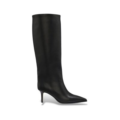 Boss pour femme. 50573044 Bottes Miah en noir (37), Cuir, 5 à 8 cm, Fermeture éclair, Casuel, Classique - Publicité Boss pour femme. 50573044 Bottes Miah en noir (37), Cuir, 5 à 8 cm, Fermeture éclair, Casuel, Classique - Publicité
