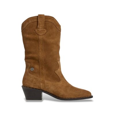 Pepe Jeans pour femme. PLS500052 Bottes en cuir Lake Med marron (37), 3 à 5 cm, Aucun, Casuel - Publicité Pepe Jeans pour femme. PLS500052 Bottes en cuir Lake Med marron (37), 3 à 5 cm, Aucun, Casuel - Publicité