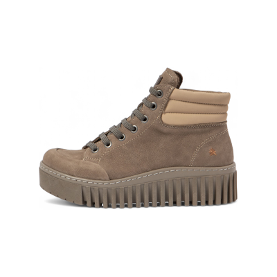 ART pour femme. 115321220003_020 Bottines en cuir 1532 Taupe (37), 8 à 10 cm, Lacets, Casuel - Publicité ART pour femme. 115321220003_020 Bottines en cuir 1532 Taupe (37), 8 à 10 cm, Lacets, Casuel - Publicité