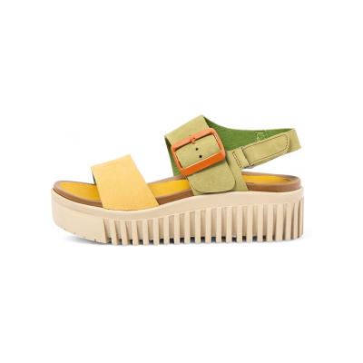 ART pour femme. 1157821GF003_0MU Sandales en cuir 1578 Brighton vert (37), 3 à 5 cm, Boucle, Casuel, Multicolore - Publicité ART pour femme. 1157821GF003_0MU Sandales en cuir 1578 Brighton vert (37), 3 à 5 cm, Boucle, Casuel, Multicolore - Publicité