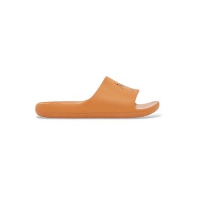 Giorgio Armani A X Armani Exchange pour homme. XM002744AF23456M3027 Tongs Logo orange (42), Plat, Aucun, Beachwear - Publicité Giorgio Armani A X Armani Exchange pour homme. XM002744AF23456M3027 Tongs Logo orange (42), Plat, Aucun, Beachwear - Publicité