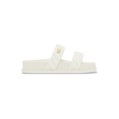 Giorgio Armani A X Armani Exchange pour femme. XW002574AF22799U0011 Sandales Design blanc (40), Plat, Aucun, Casuel - Publicité Giorgio Armani A X Armani Exchange pour femme. XW002574AF22799U0011 Sandales Design blanc (40), Plat, Aucun, Casuel - Publicité