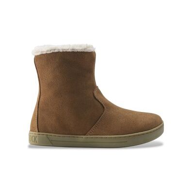 Birkenstock pour fille. 1020206 Bottines en Daim Lille (Coupe Regular) marron (37), Plat, Cuir, Aucun, Casuel, mode enfantine - Publicité Birkenstock pour fille. 1020206 Bottines en Daim Lille (Coupe Regular) marron (37), Plat, Cuir, Aucun, Casuel, mode enfantine - Publicité