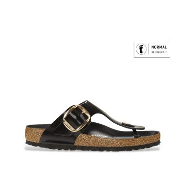 Birkenstock pour femme. 1021467 Sandales en Cuir Gizeh Big Buckle (Coupe Régulière) noir (40), Plat, Aucun, Casuel - Publicité Birkenstock pour femme. 1021467 Sandales en Cuir Gizeh Big Buckle (Coupe Régulière) noir (40), Plat, Aucun, Casuel - Publicité