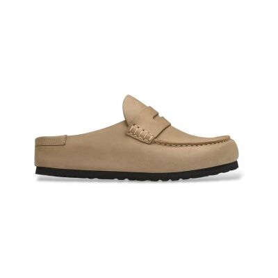 Birkenstock pour femme. 1032697 Mocassins en cuir Naples Wrapped Oiled (Coupe Étroite) marron (37), Plat, Aucun, Casuel - Publicité Birkenstock pour femme. 1032697 Mocassins en cuir Naples Wrapped Oiled (Coupe Étroite) marron (37), Plat, Aucun, Casuel - Publicité