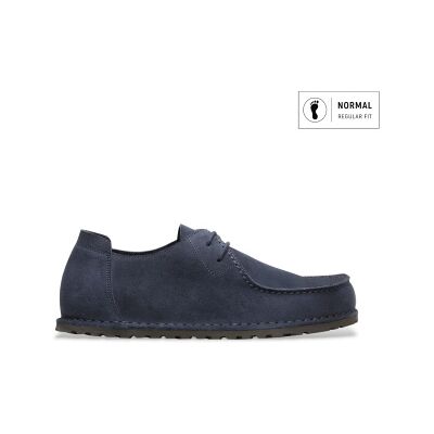 Birkenstock pour homme. 1031468 Chaussures en Cuir Utti Lace (Coupe Standard) marine (44), Plat, Lacets, Casuel - Publicité Birkenstock pour homme. 1031468 Chaussures en Cuir Utti Lace (Coupe Standard) marine (44), Plat, Lacets, Casuel - Publicité