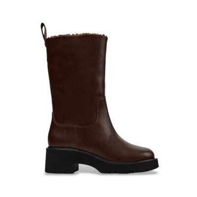 Camper pour femme. K400843-002 Bottes hautes en cuir Milah marron (37), 3 à 5 cm, Aucun, Casuel - Publicité Camper pour femme. K400843-002 Bottes hautes en cuir Milah marron (37), 3 à 5 cm, Aucun, Casuel - Publicité