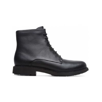 Camper pour femme. K400245-004 Bottes à la cheville en cuir noir Neuman (35), Plat, Fermeture éclair, Casuel - Publicité Camper pour femme. K400245-004 Bottes à la cheville en cuir noir Neuman (35), Plat, Fermeture éclair, Casuel - Publicité