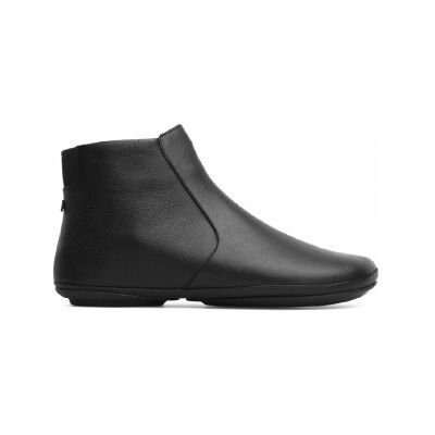 Camper pour femme. K400313-002 Right Nina Bottines en cuir noir (36), Plat, Fermeture éclair, Casuel - Publicité Camper pour femme. K400313-002 Right Nina Bottines en cuir noir (36), Plat, Fermeture éclair, Casuel - Publicité