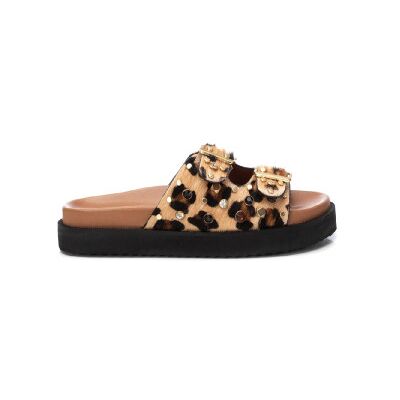 Carmela pour femme. 16240103-LEOPARDO Sandales en cuir 162401 marron (37), 1 à 3 cm, Aucun, Casuel, Imprimé animal - Publicité Carmela pour femme. 16240103-LEOPARDO Sandales en cuir 162401 marron (37), 1 à 3 cm, Aucun, Casuel, Imprimé animal - Publicité