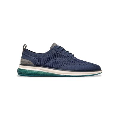 Cole Haan pour homme. C42536 Energyweave Oxfords mocassins en cuir marine (42), Plat, Lacets, Casuel - Publicité Cole Haan pour homme. C42536 Energyweave Oxfords mocassins en cuir marine (42), Plat, Lacets, Casuel - Publicité